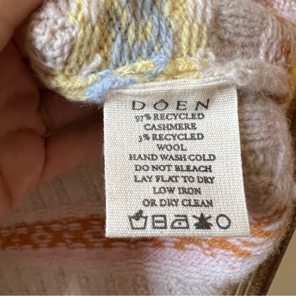 NWT Doen Alba cardigan IN CREAM MONTE ROSA size S L XL - Picture 9 of 10